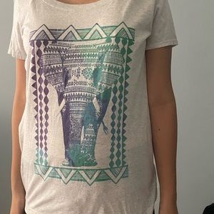 Elephant print shirt